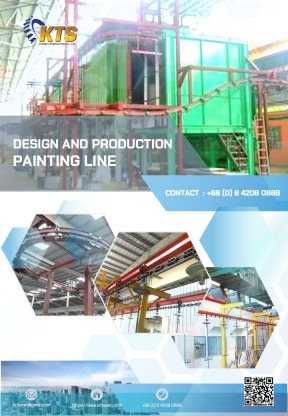 Desing & Product Paintng Line - รับผลิต-ออกแบบเครื่องจักรโรงงานชลบุรี - กฤตเสฎฐ์ เอ็นจิเนียริ่ง